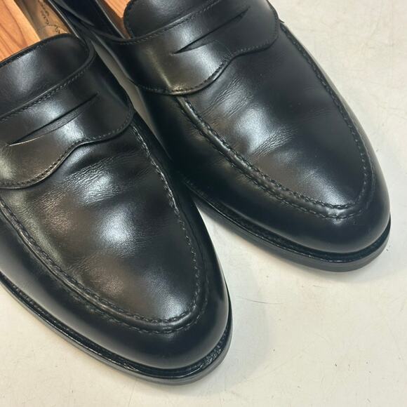 RESOLED Crockett & Jones x Brooks Brothers Penny Loafers Made in England US 10 D main image 6